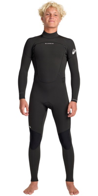 2026 Quiksilver Herre Prologue + 4/3mm Back Zip Våddragt 25AW213516 - Black